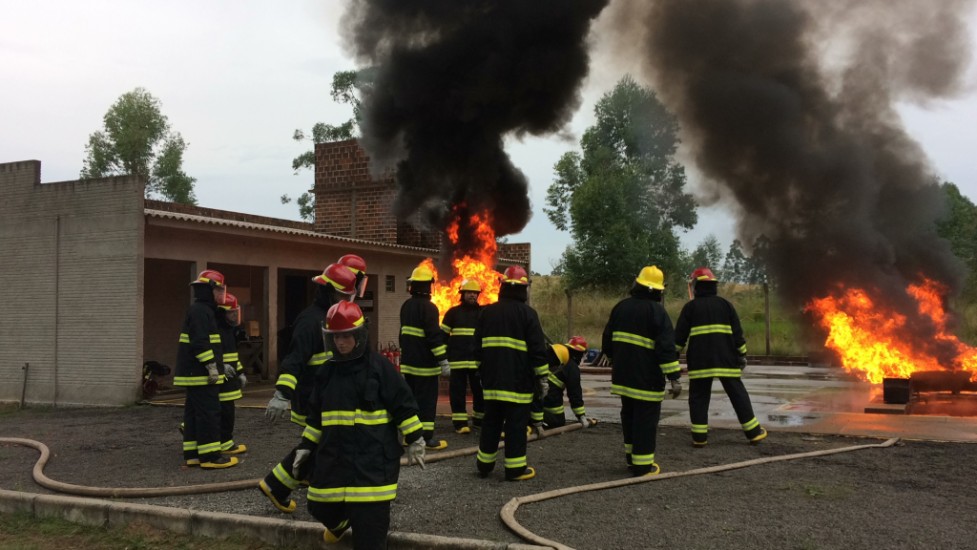 Pista para Treinamento de Combate a Incêndio e Controle de Pânico